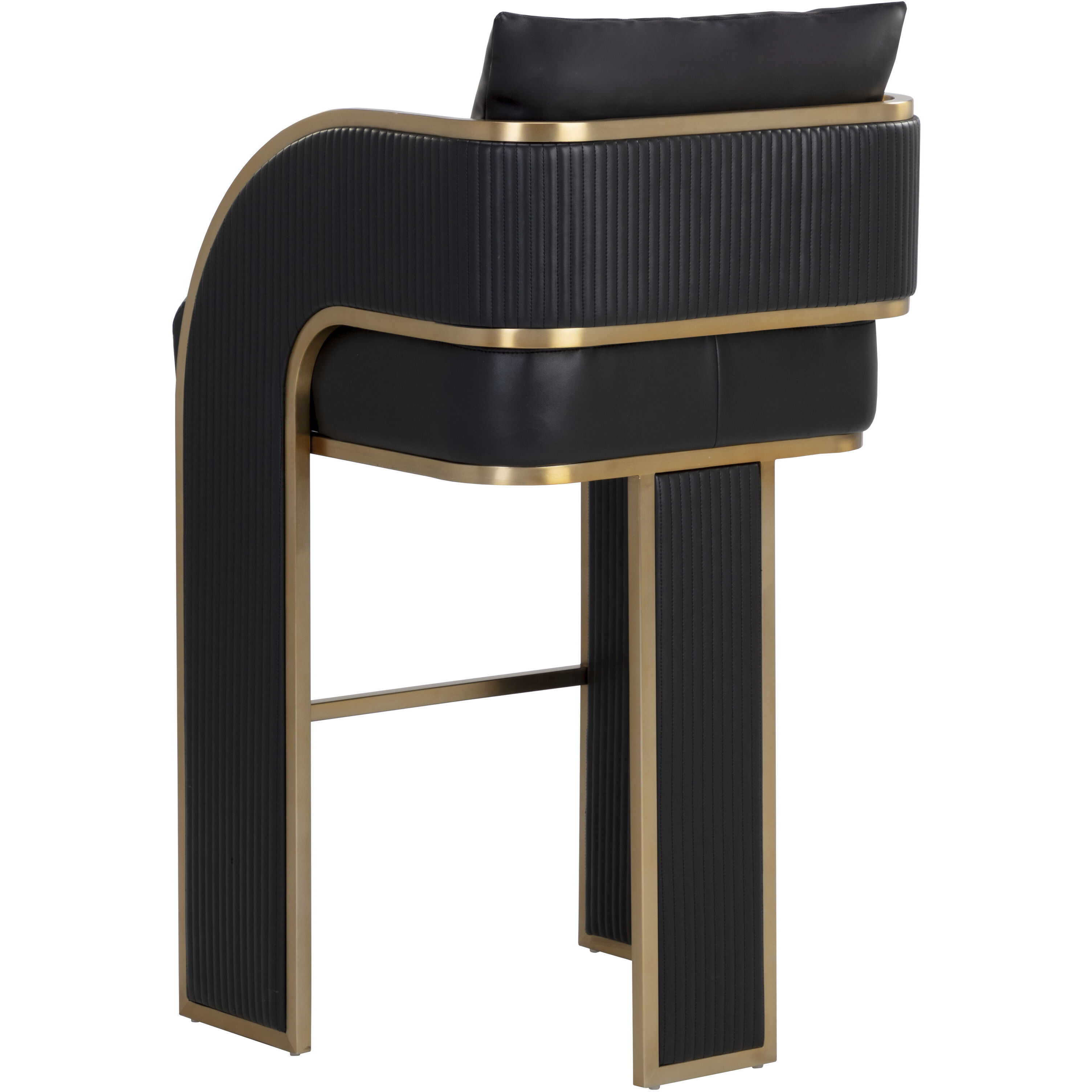 Baz 41.25 inch Napa Black Barstool